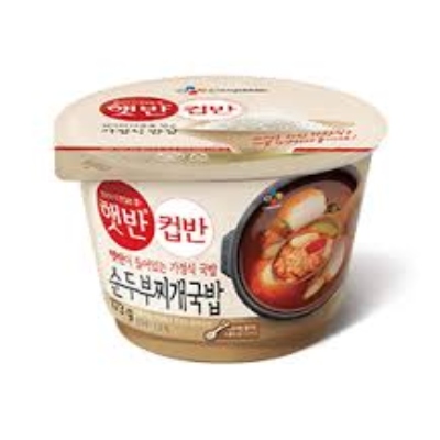 [CJ]  컵반순두부찌개국밥 173g
